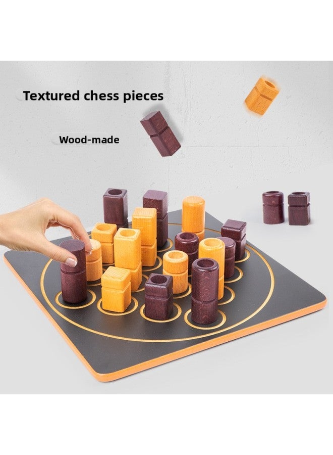 French four-game game abstract puzzle parent-child board game high IQ children learn adult game chess toys